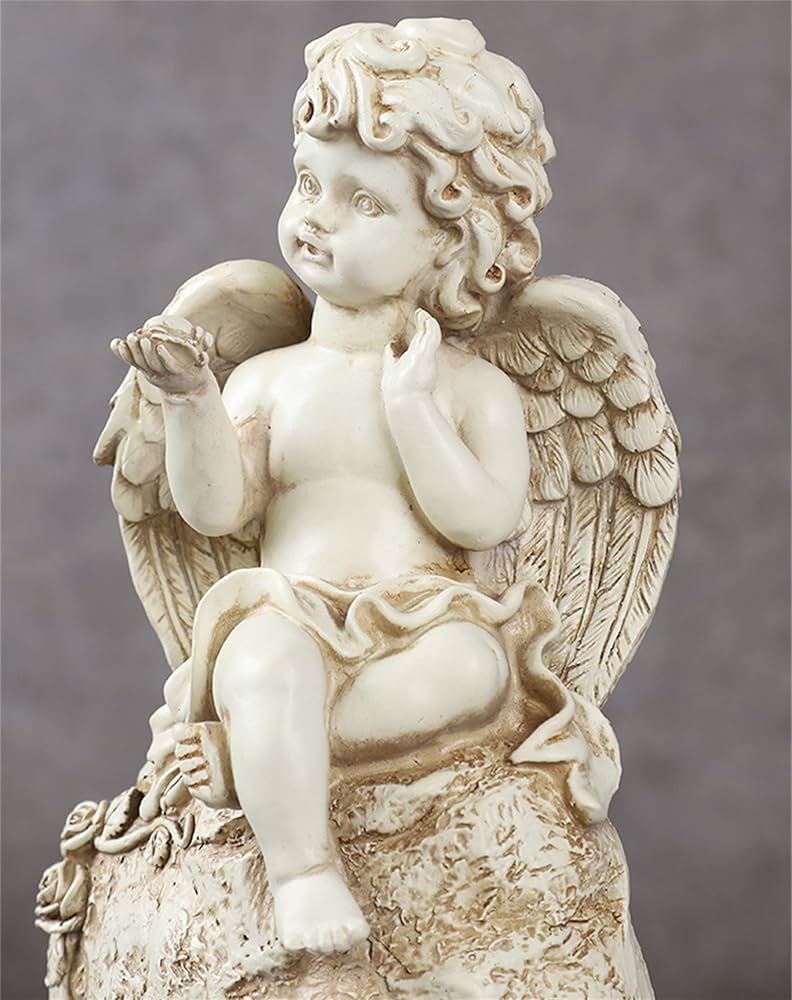 アンティーク エンジェル 石膏 置物 石膏 天使 像 フランス アンティーク | iichi 日々の暮らしを